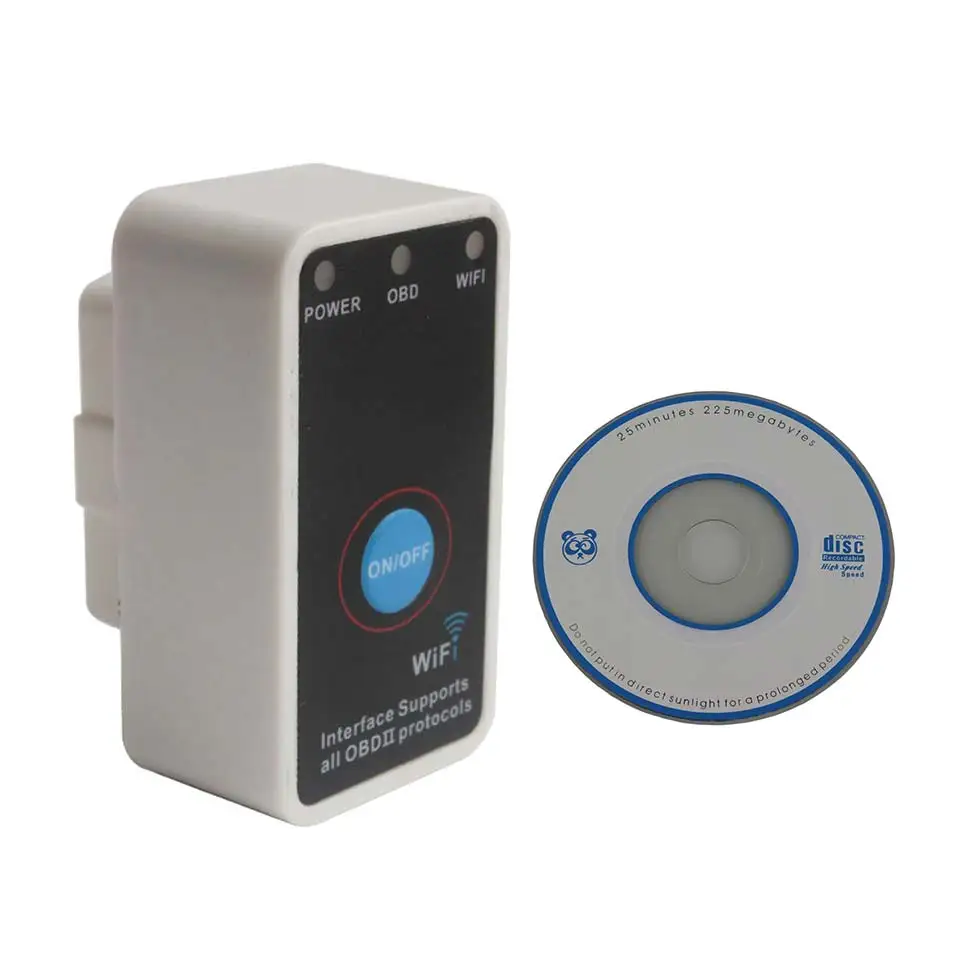 Mini ELM327 WiFi With Switch Work OBDII Code Reader Tool (1)