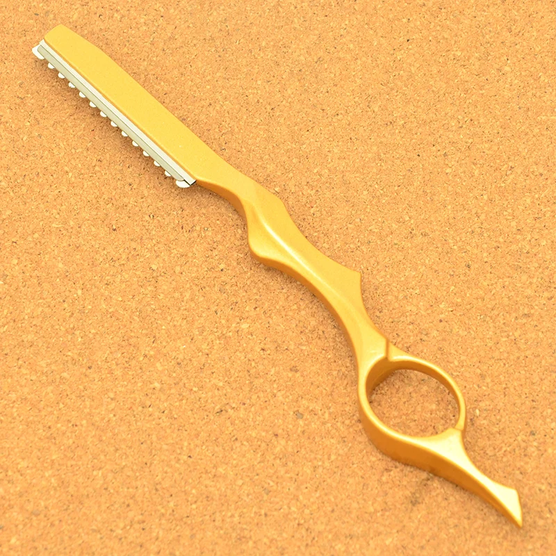 Meisha, 1 шт., нержавеющая сталь, прямые бритвы для стрижки волос, парикмахерский филировочный нож, инструмент для укладки волос, удаление волос HC0006