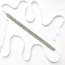 Женские Свадебные Длинные поясные пояса, блестящие стразы, расшитые бисером, пояс-кушак, ленты, пояс для самостоятельной сборки, вечерние платья, gai