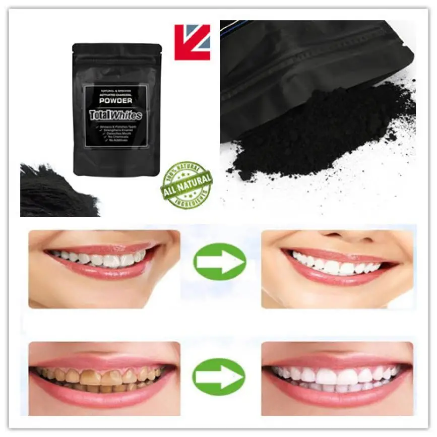 Drop shipping Daily Use Natural Organic Activated Charcoal Powder Teeth