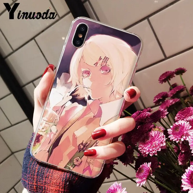 Yinuoda Tokyo Ghoul аниме Juuzou Suzuya роскошный качественный чехол для телефона iPhone 8 7 6 6S Plus X XS