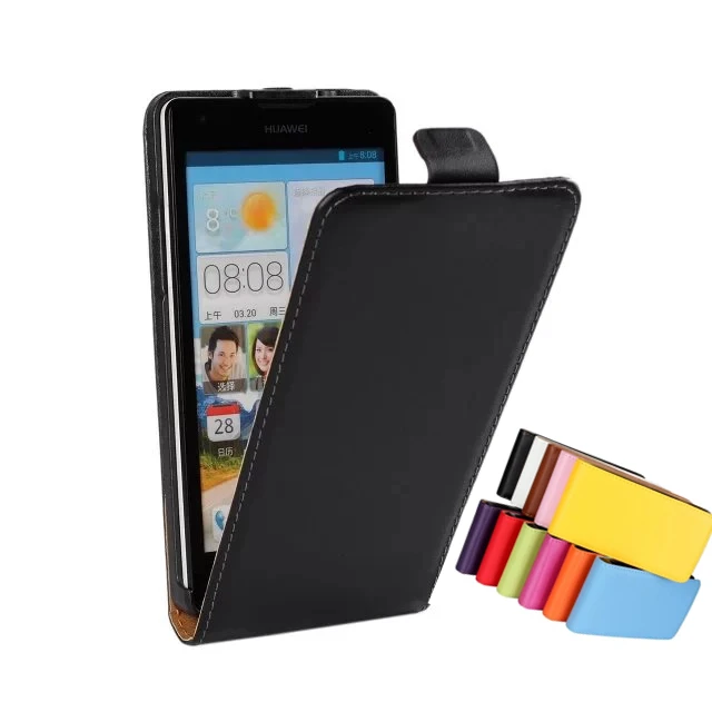 

Clamshell phone case for Huawei Ascend G700 leather case ultra thin Magnetic adsorption flip coevr case for Huawei G700