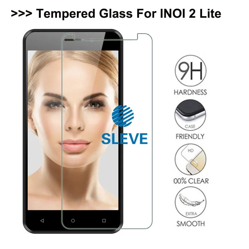 

For INOI 2 Lite Tempered Glass Screen Protector 2.5 9H Safety Protective Glass On for INOI 2 Lite Tempered Glass