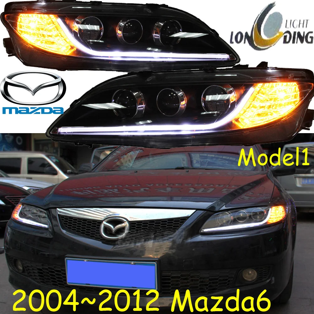 

2004~2012y car bumer head light for Mazda 6 mazda6 headlight car accessories LED DRL HID xenon fog for Mazda6 mazda 6 headlamp
