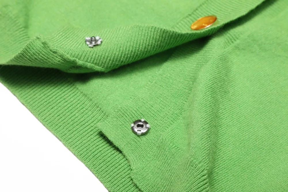 Samstree зеленый однотонный вязаный минималистичный стиль свитера кардиганы женские осенние однобортные сексуальные чистые повседневные женские топы