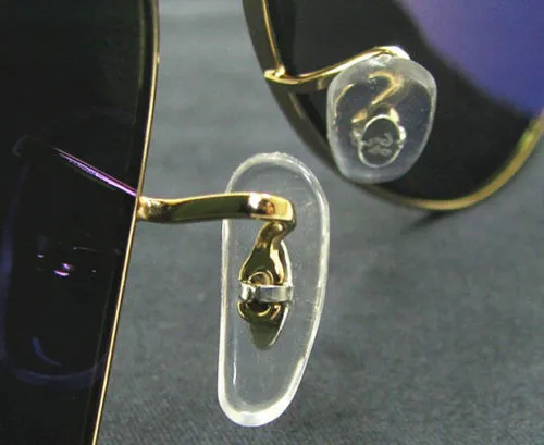 1-20 пар Прозрачная силиконовая носовая фиксирующая накладка наклейка на солнцезащитные очки оптические очки для RB клип-он
