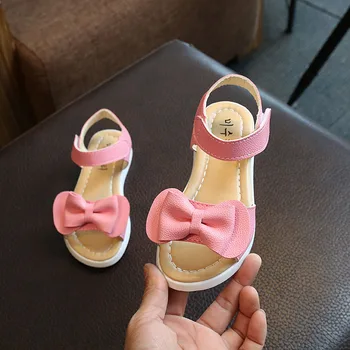 

Girls Sandals Summer Kids Bow Children Princess Baby Shoes Sandals Shoes 88 Popular