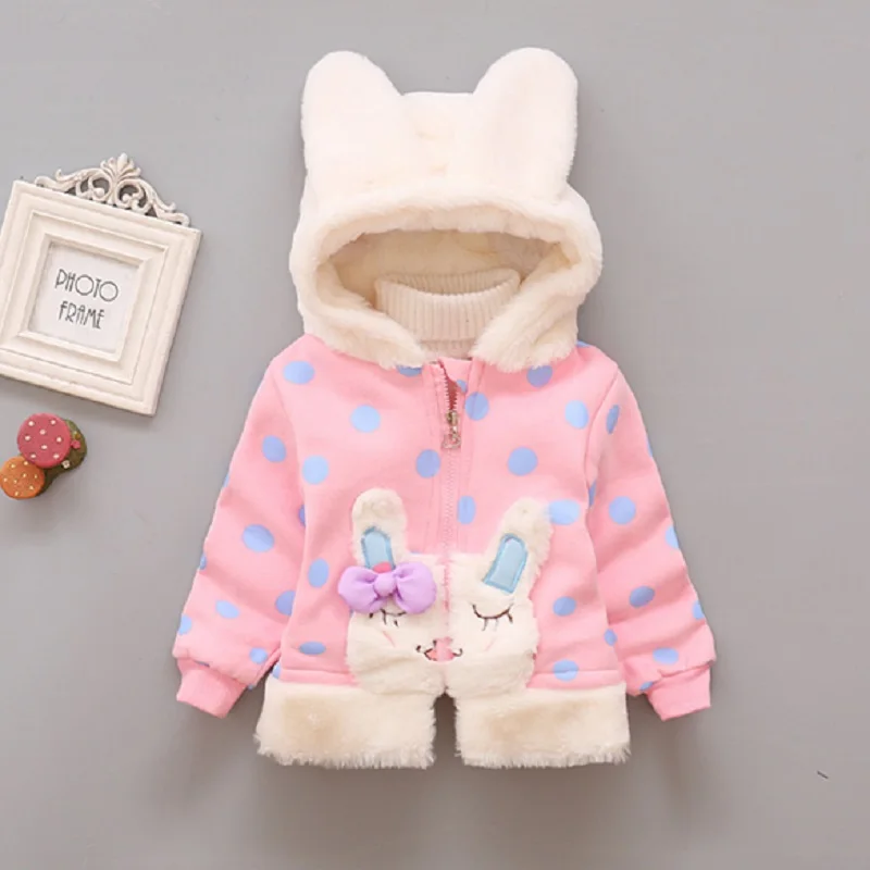 Baby Girl Sweatshirts Hoodies 2017 New Autumn Winter Long Sleeve Cute Character Baby Hoodies Cotton Girls Tops Kids Clothes