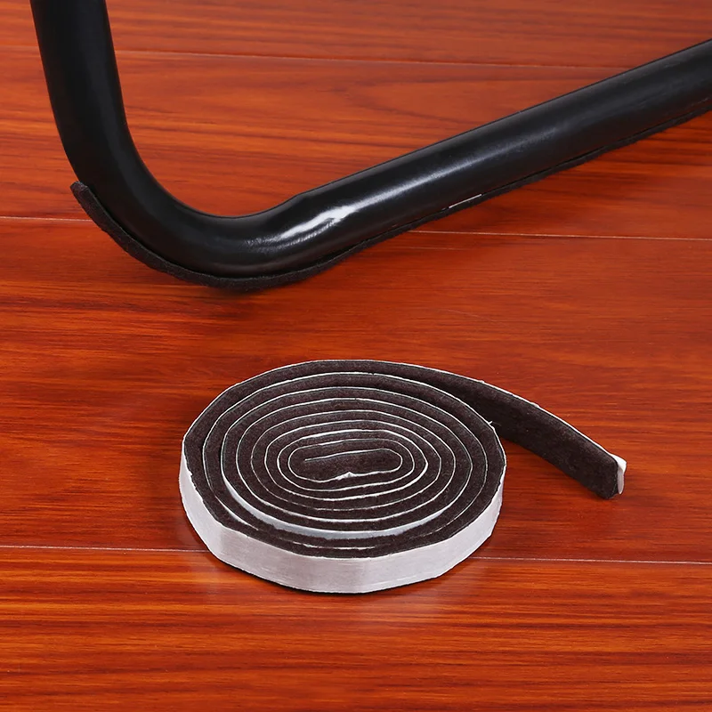 Furniture Mat Table Chair Cabinet Sofa Furniture Leg Felt Mat Floor Protector Self-adhesive Non-slip Noise prevention Bow Type