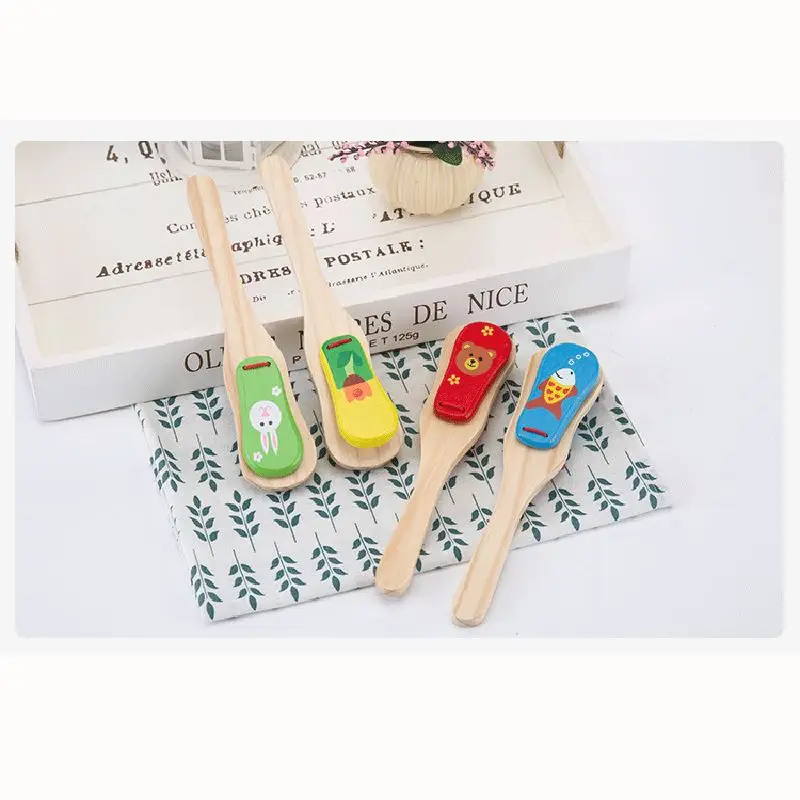 

1Pc Kids Hand Clapper Educational Toys for Children Cartoon Animals Vehicle Long Train Letter Alphabet Preschool Learning Gifts