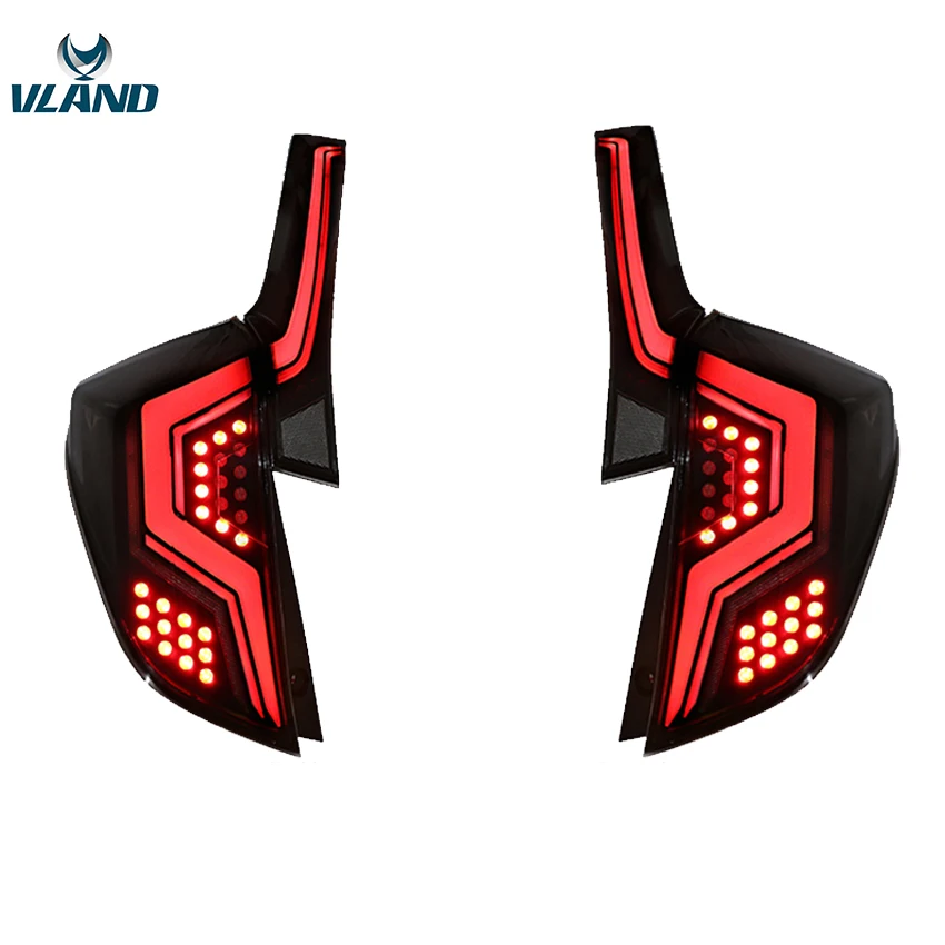 

VLAND factory car Tail light for Honda FIT / GK5 LED Tail light 2014 2015 2016 2017