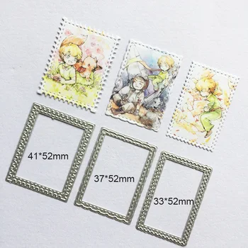 

Dies Scrapbooking Rectangle Stitch Frame METAL CUTTING DIES New 2019 Stamp Craft Die Cut Embossing Stencil Photo Card Making