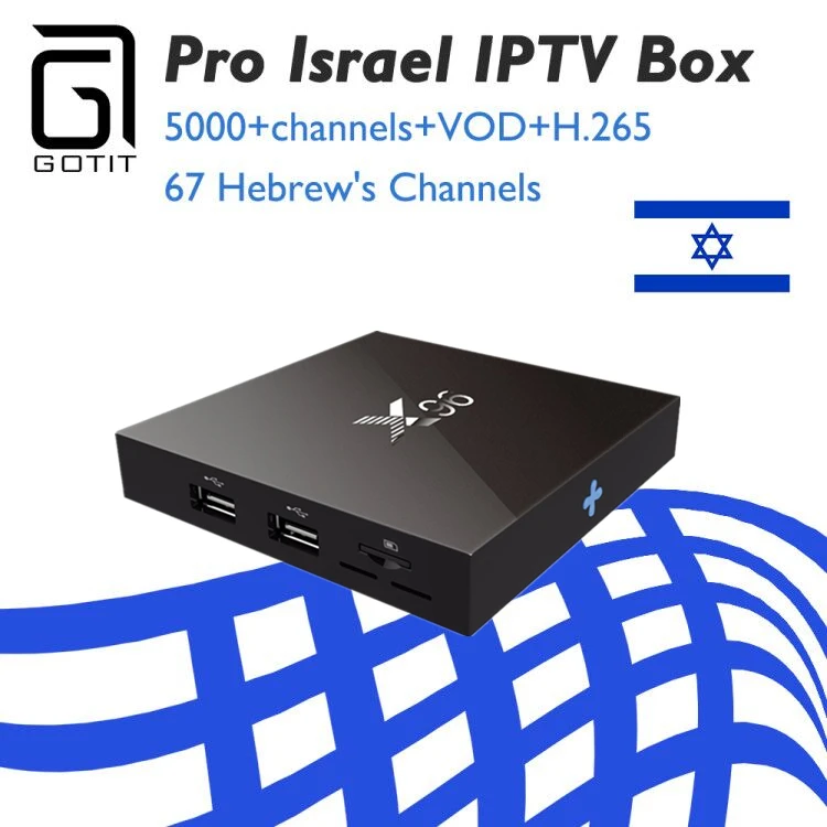 

Israel IPTV X96 Android 6.0 H.265 TV Box Nordic Europe Korean Canada IPTV 4800+Channels 2000+ VOD PayTV IPTV Box