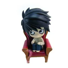 HOT Anime Death Note 4” Action Figure L Lawliet PVC Dolls Model Toy Gift New in Box