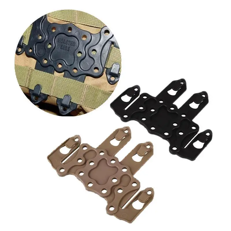 

Airsoft CQC Functional MOLLE Platform Holster STRIKE MOLLE Adapter holster Tactical Vest Chest Hanging Board Military Accessory