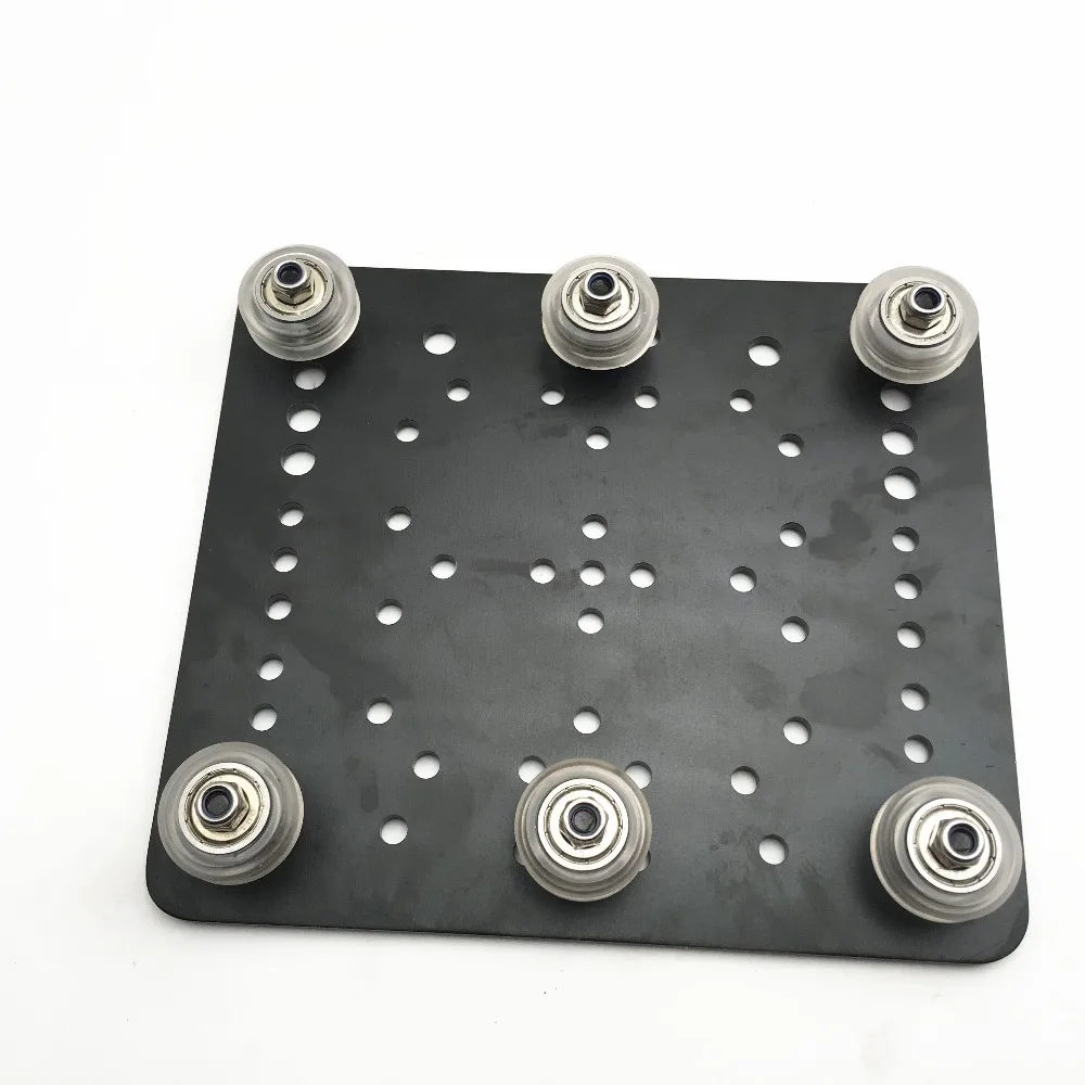 Собранный OpenRail комплект козловой плиты с поликарбонатом V колеса алюминиевая пластина скольжения алюминиевая пластина 20 мм 40 мм 80 мм