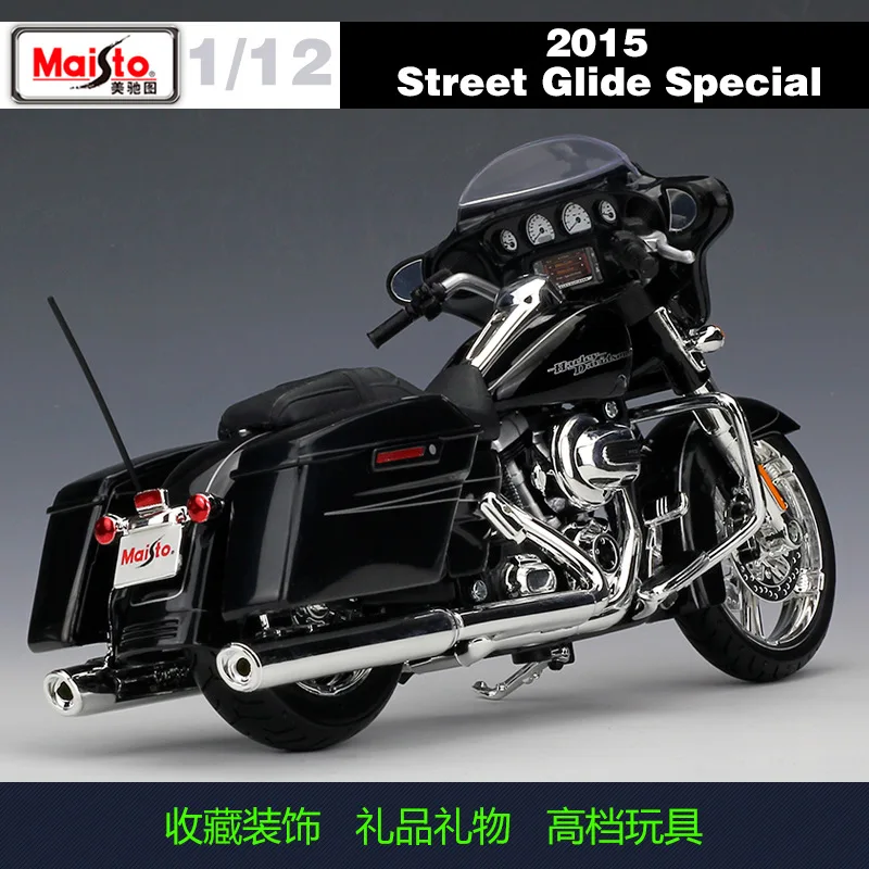 1:12 2015 STREET GLIDE SPECIAL Maisto модель автомобиля металлическая литая спортивная гоночная