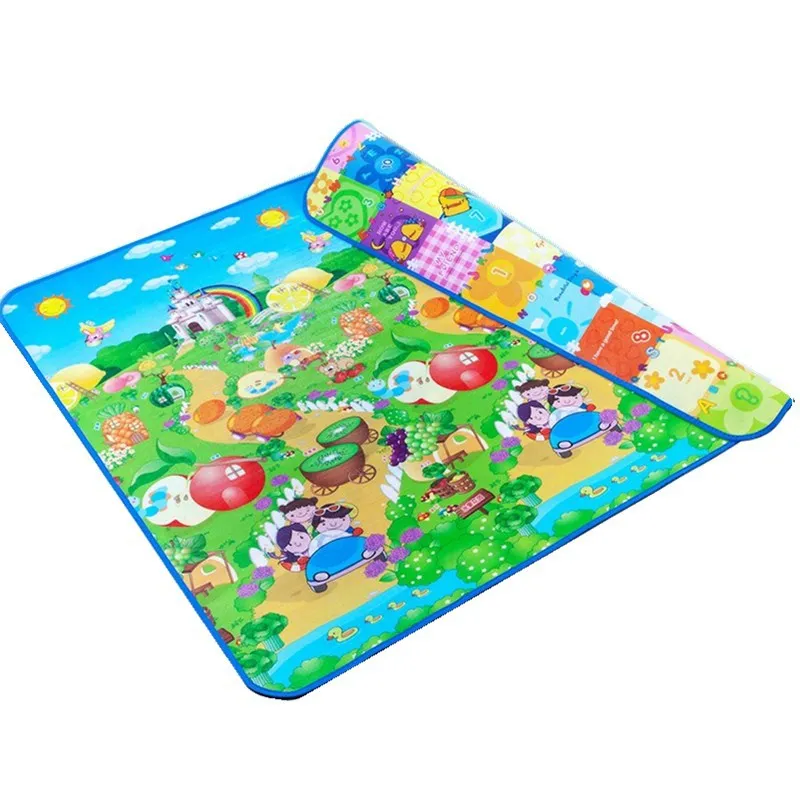 Baby Play Mat 200cm X180cm X0.5cm Developing Mat for Children Foam Carpet Puzzle Baby Playmat Creeping Foam Play Mats for Kids  