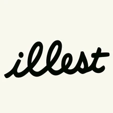 HotMeiNi Illest Letter Sticker for Car Window Vinyl Decal Pieces JDM Shocker Fatlace Racing Oem Black/Sliver Color