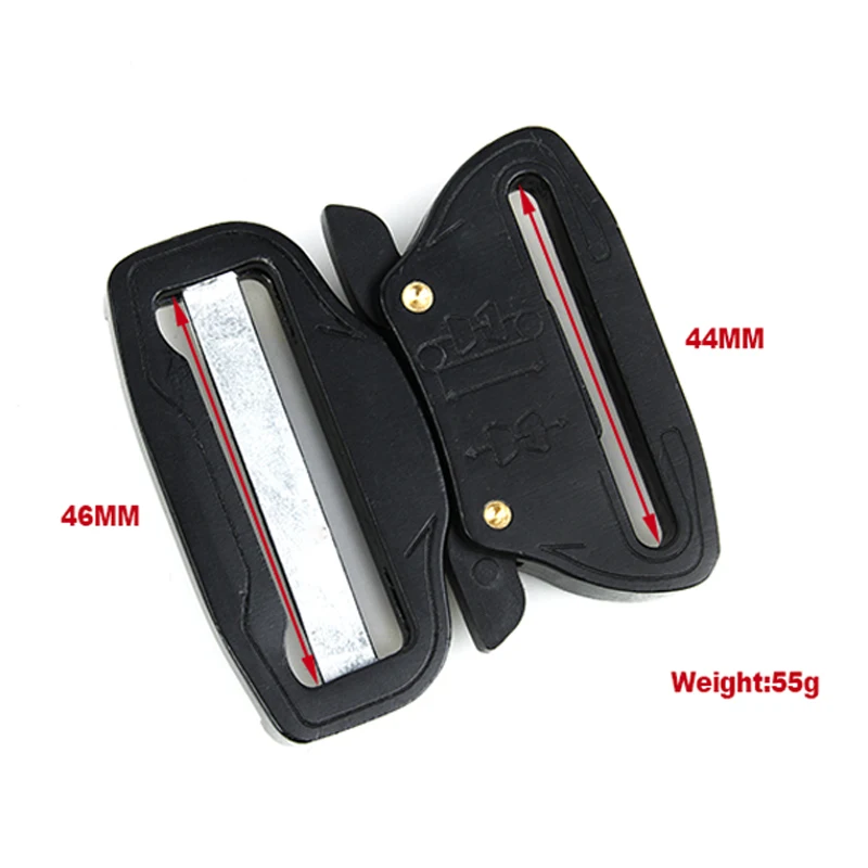 

Height Quality TMC Black Tactical Military 1.6 inch Rigger Belt Buckle Strap Accessories Free Shipping