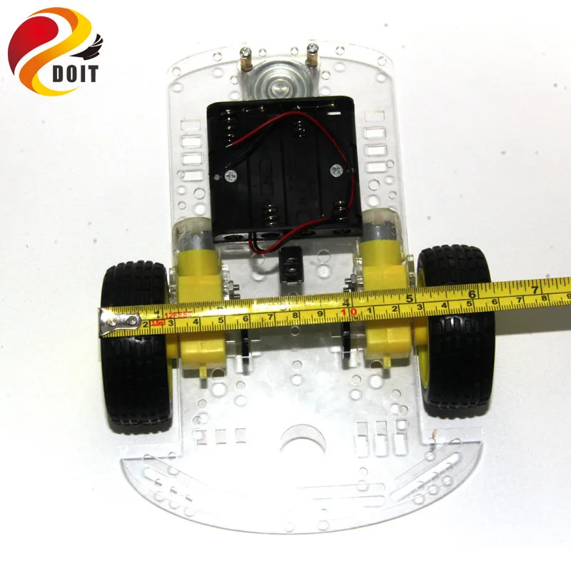 doit 2WD умный автомобиль робот шасси со скоростным кодировщиком Omni универсальное колесо DIY RC игрушка TT Мотор дистанционное управление