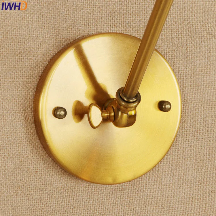 Swing Long Arm LED Wall Light Up Down Golden Loft Industrial Edison Wall Sconces Retro Antique Vintage Wall Lights Fixtures Swing Long Arm LED Wall Light Up Down Golden Loft Industrial Edison Wall Sconces Retro Antique Vintage Wall Lights Fixtures