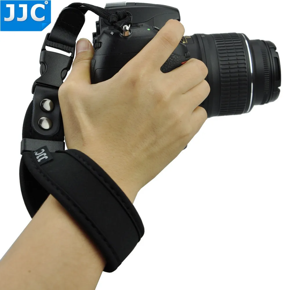JJC ремешок на запястье для Canon 750D 700D 650D 600D 550D 7D 6D 70D 60D 5D2 5D3 7D2 для Nikon D750 D5300 D5200 D3300 D3200 D5100 D3100