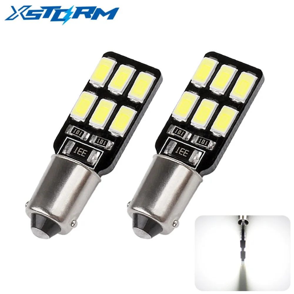 2 шт. BA9S светодиодная лампа Canbus T4W Светодиодная H6W 12 5630 SMD автомобильное освещение