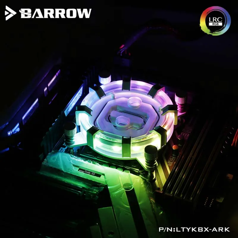 

Barrow LTYKBX-ARK CPU Water Block for X99 Platform,Jetting type micro waterway,Energy series,aurora limited edition,water cooler