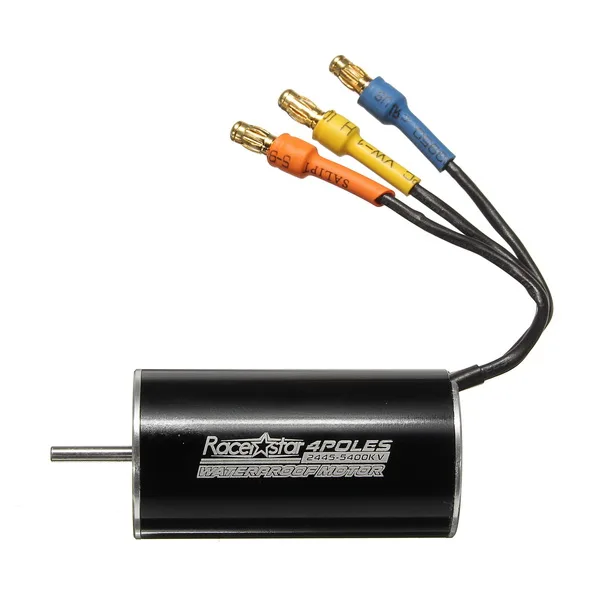 Автомобильный бесщеточный мотор Racerstar 2445 5400/3600/3000KV 1/16 1/18 RC|rc car part|car part1/18 rc |