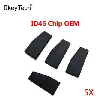 

OkeyTech 5pcs/lot OEM ID46 Chip Ceramic Transponder Car Key Chip Blank PCF7936AS PCF7936 ID46 Chip for Citroen Honda Nissan Key