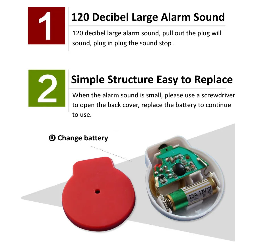 Personal Alarm smiling face DP-SDSF-Y 9
