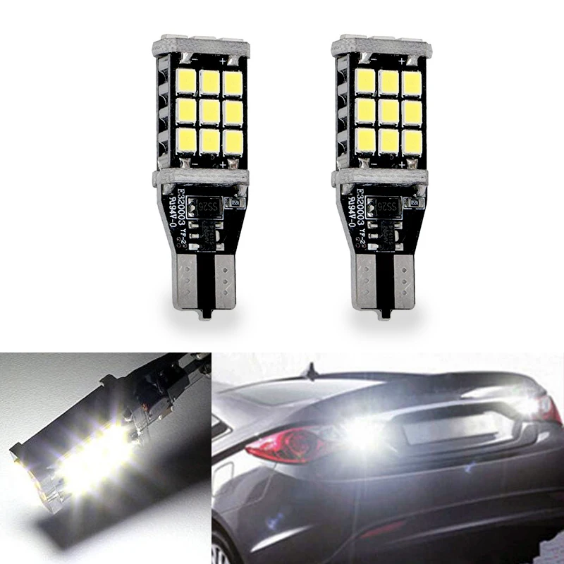 2x Canbus T15 W16W светодиодный Автомобильный задний фонарь для Hyundai ix20 ix35 ix55 Matrix Santa FeII