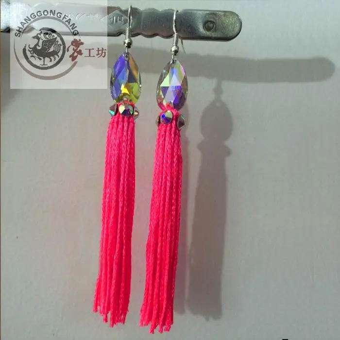 Buy New style latin dance accessories gen tassel latin