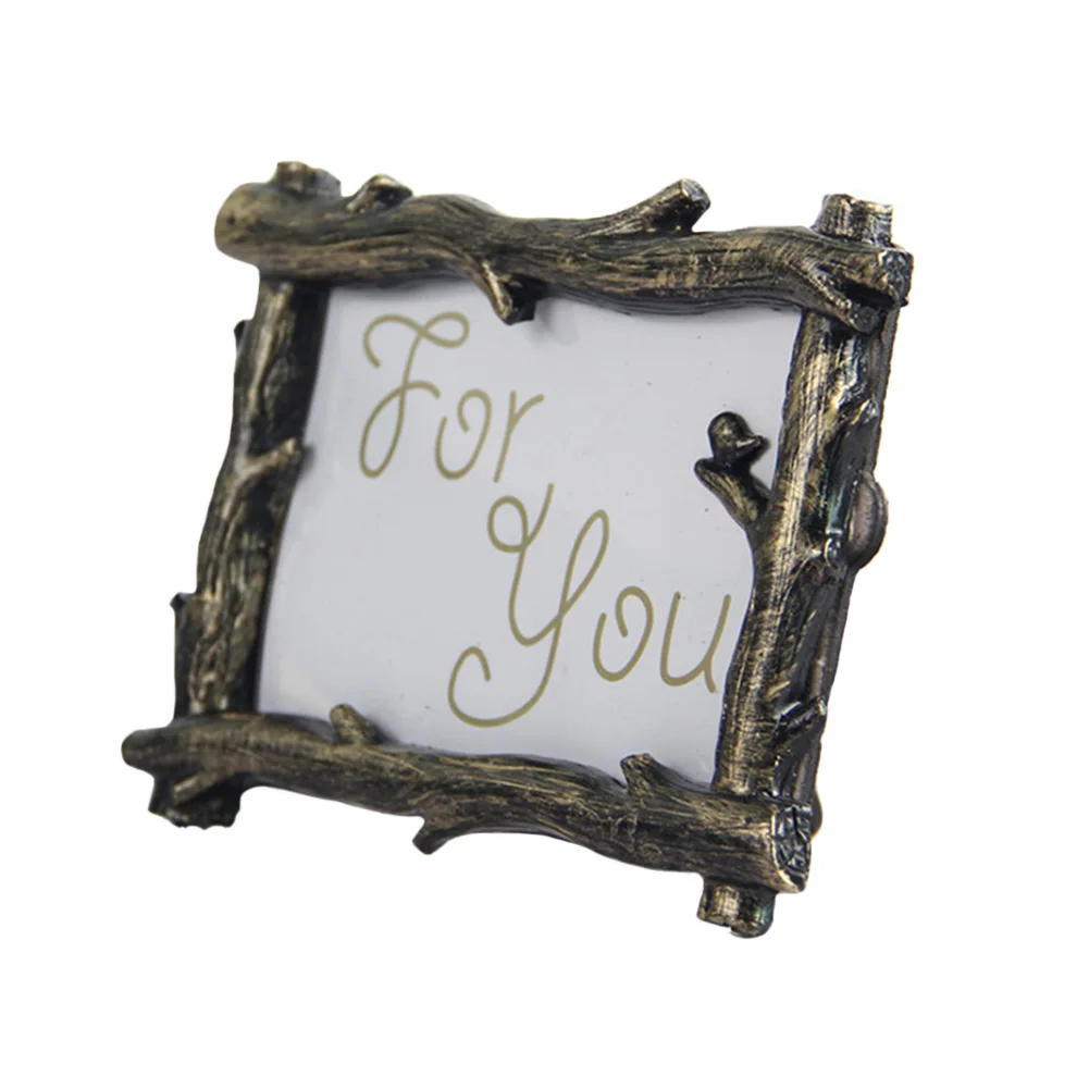 

Photo Frame Ornament Desktop Retro Branches Style Resin Crafts Party Wedding Picture Gift Family Photograph Home Decor Birthday