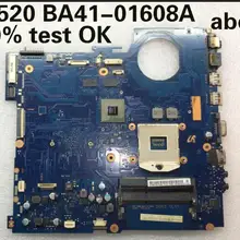 Abdo BA41-01608A материнская плата для samsung RV520 RC520 RV720 ноутбук материнская плата PGA989 HM65 GT520M 1G DDR3 тесты работы