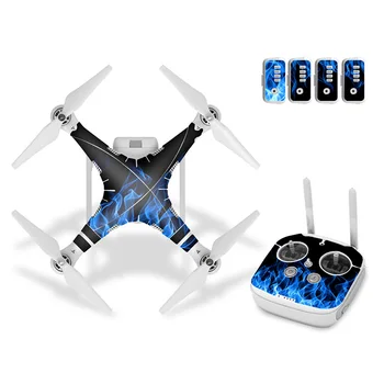 

Waterproof DIYSkins Wrap Sticker Body Protector 4pcs Phantom 4/3 For DJI PHANTOM 3 Skin