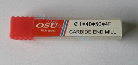 OSU 1 4D 50 4F HRC 60 carbide end mills 1pcs 1lot