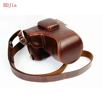 

New Luxury Leather Camera Case For Fujifilm XT30 XT20 XT10 Camera PU Leather Camera Bag Cover With Battery Opening + strap