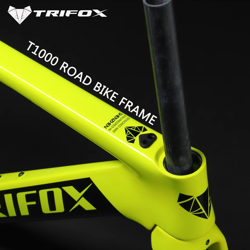 Full Carbon Road Bike Frame Fork Seatpost Headset Rim/V