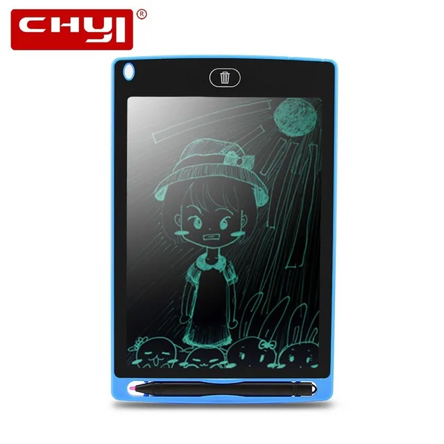Best Offers 8.5 Inch LCD Drawing Tablet Mini Portable Digital Electronic Notepad Handwriting Pad Message Note Memo Drawing Board For Kids 