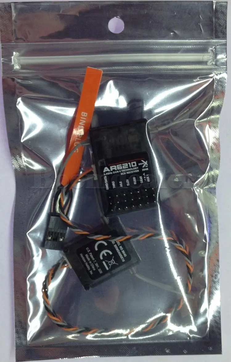 AR6210 6CH RC приемник для передатчика Dx6i dx8 dx7e dx5e dx6 dsmx|rc receiver|receiver rcar6210 receiver |
