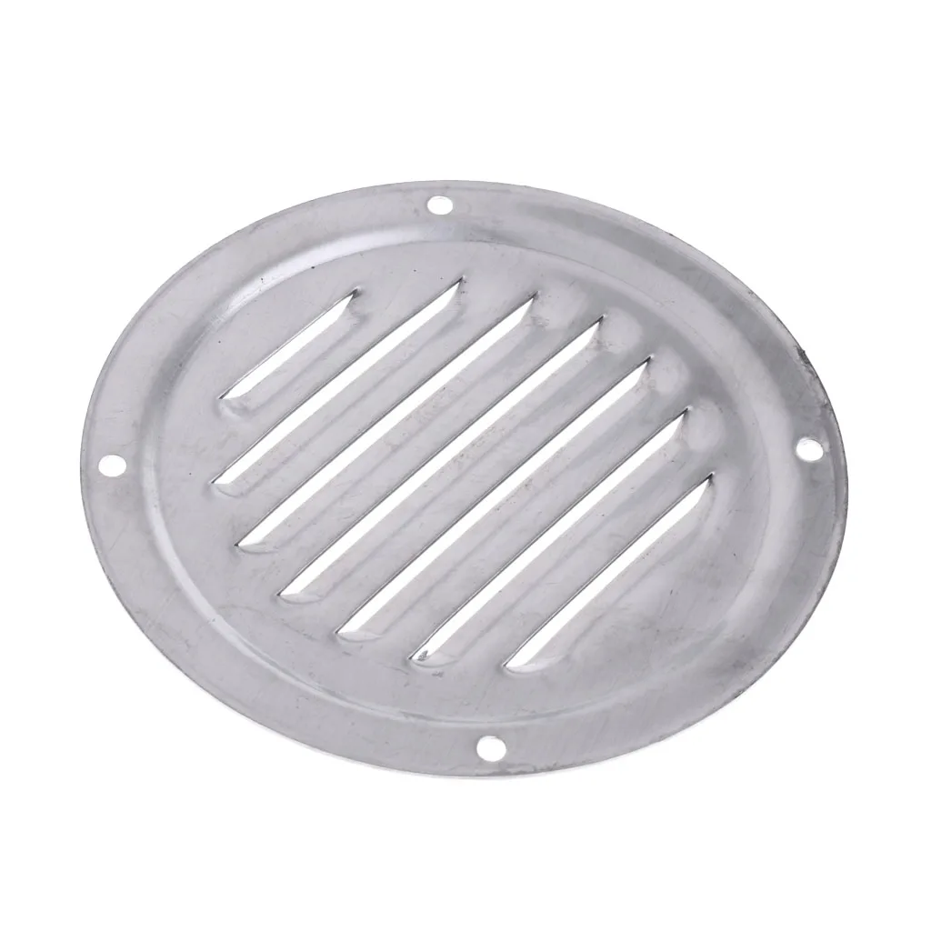 Round Vent 4'' Louver Vent Ventilation Deck Hardware For Boat Caravan Yacht