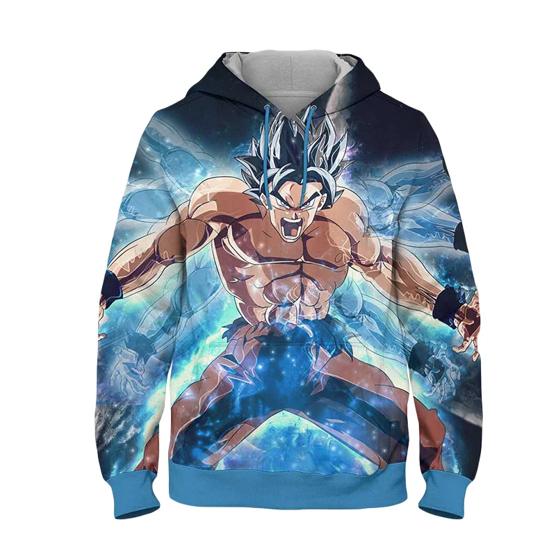 

YOUTHUP New Arrival Dragon Ball 3D Full Printed Men's Hoodies Sweatshirts Pullovers Long Sleeve Male Anime Hoodies Sweatshirts
