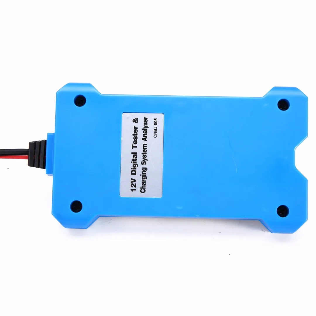 New 12V Car Vehicle Smart Digital Battery Tester Voltmeter Alternator Analyzer With LED Display Auto Diagnostic Repair Tools