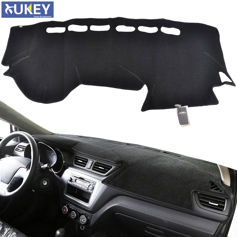 Xukey Dashboard Dash Mat Dashmat Sun Cover Pad For Russia Kia Rio k2
