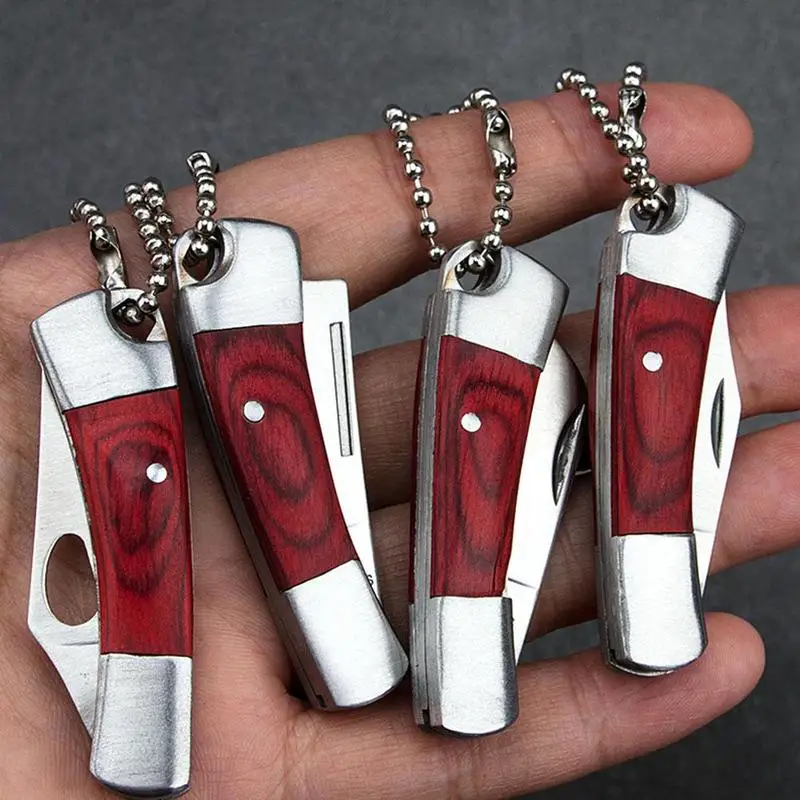 

Mini Folding Pocket Knife Mini Tactical Outdoor Fishing Hunting Knife Survival Edc Tool Cutter Peeler Stainless Steel