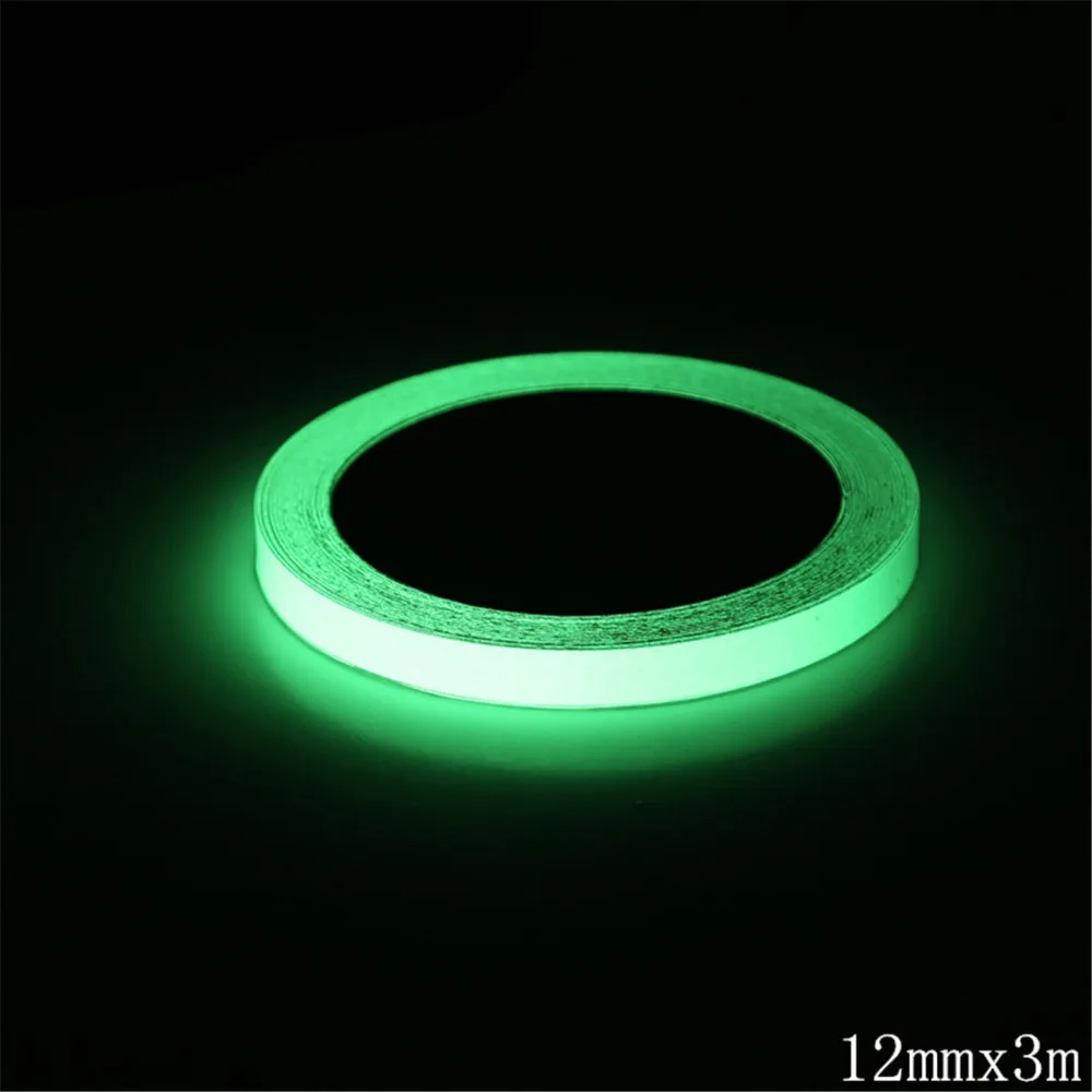 Самоклеящаяся светящаяся лента наклейка на стену Noctilucan ночное видение
