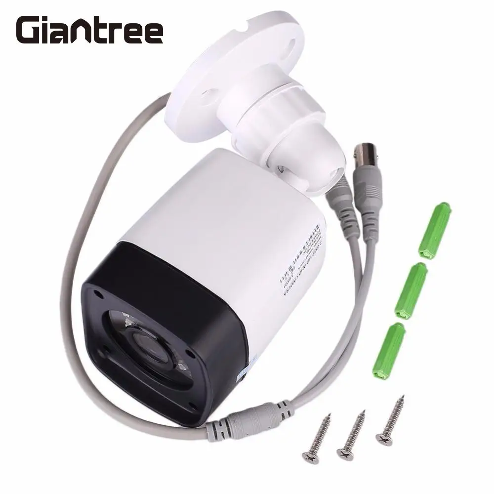 

giantree 2MP 1080P HD AHD Camera Coaxial CCTV Monitor Safety ABS Shell 3.6mm Outdoor