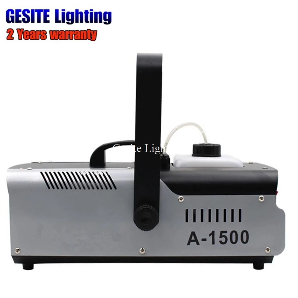 Дым DMX512 светодиодная дымовая машина 1500 Вт тяжелый туман с RGB цветным